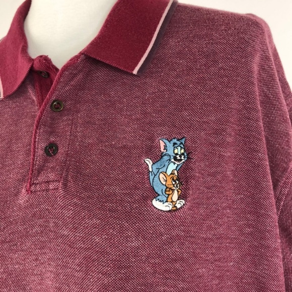 Warner Bros. Studio Store Tom & Jerry Polo Shirt - Picture 2 of 6